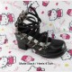 Multi-Strap Queen Lolita Shoes (9804)
